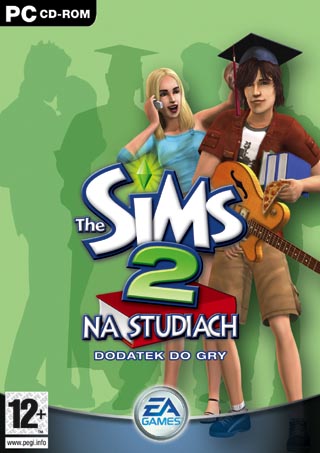 The Sims 2: Na studiach (PC) - okladka